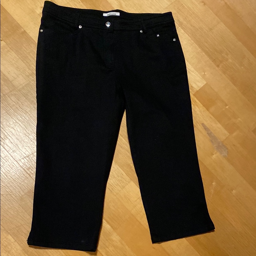 Steilmann Black Cropped Jeans